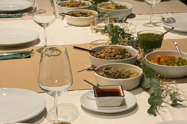 Family-style dinner Bodrum